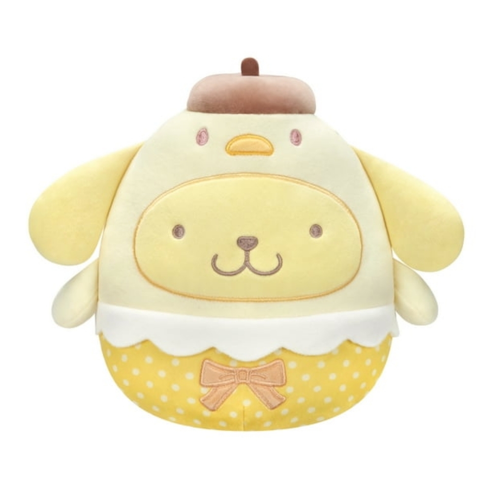 Squishmallows Pompompurin in Easter Chick Costume